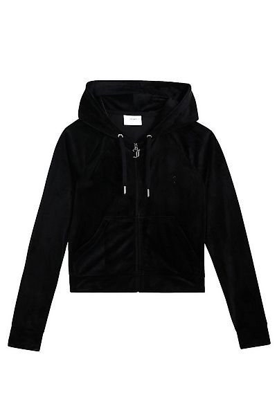 Juicy Couture Kapuzennickijacke MADISON OUTLINE HOODIE WITH DIAMANTE BRA Da günstig online kaufen