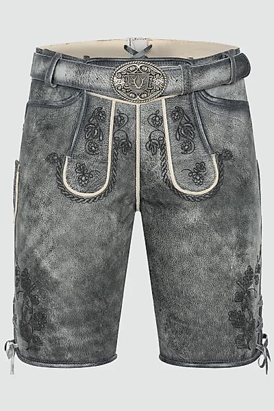 Lederhose Okko mit Gürtel günstig online kaufen
