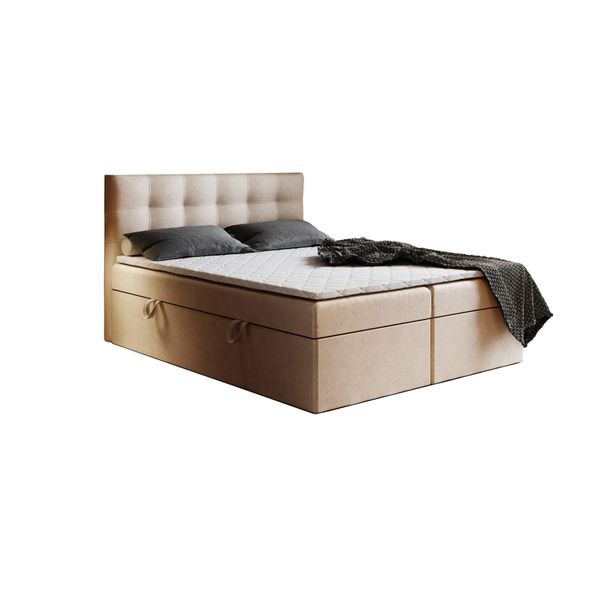 Godre Boxspringbett mit Bettkasten Ewora 140x200 günstig online kaufen