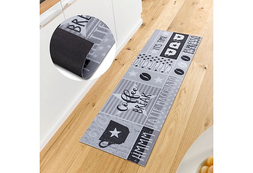HANSE Home Küchenläufer Its Time For Espresso, rechteckig, Höhe: 3 mm, Läuf günstig online kaufen