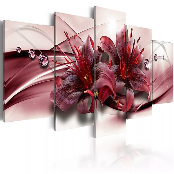 Wandbild - Pink Lily günstig online kaufen