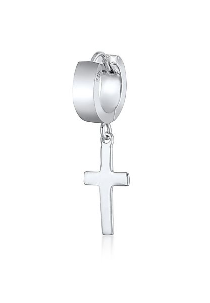 Kuzzoi Paar Creolen Creole Kreuz Scharnier günstig online kaufen