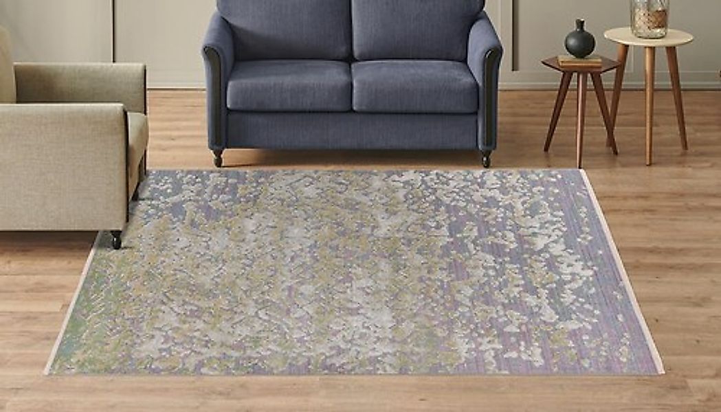 Kayoom Teppich "Dilan 300" rechteckig 5 mm Höhe weicher Kurzflor, Vintage L günstig online kaufen