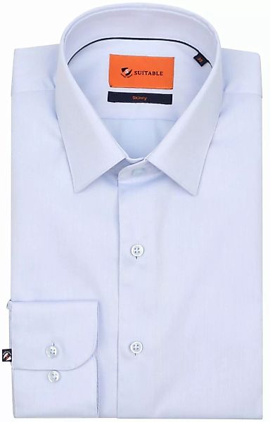 Suitable Twill Hemd Hellblau - Größe 37 günstig online kaufen