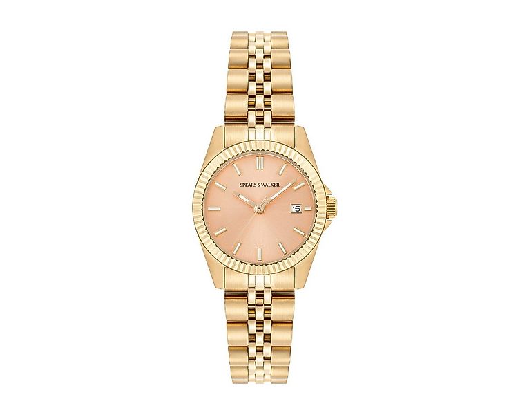 Spears & Walker Quarzuhr gelbgold günstig online kaufen