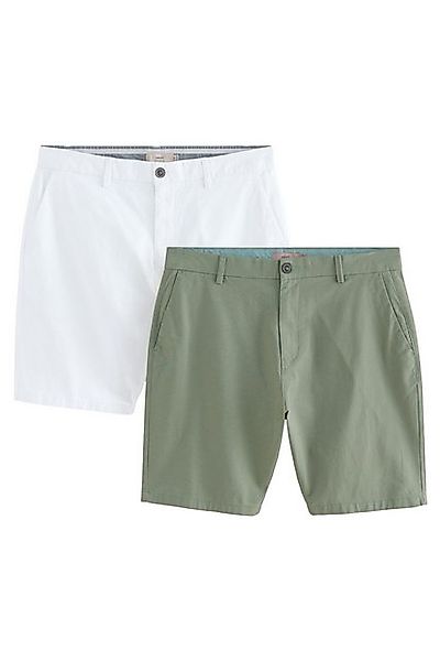 Next Chinoshorts Straight Fit Stretch-Chinoshorts, 2er-Pack (2-tlg) günstig online kaufen