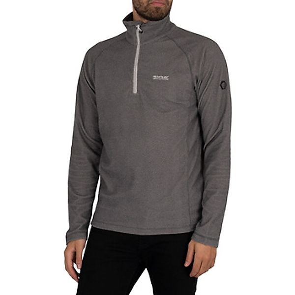 Regatta  Fleecepullover Montes Leichtes Mini-Streifen-Sweatshirt mit halbem günstig online kaufen