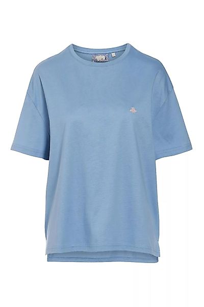 ESSENZA Colette Uni Kurzarmshirt marine Loungewear 3 38 blau günstig online kaufen