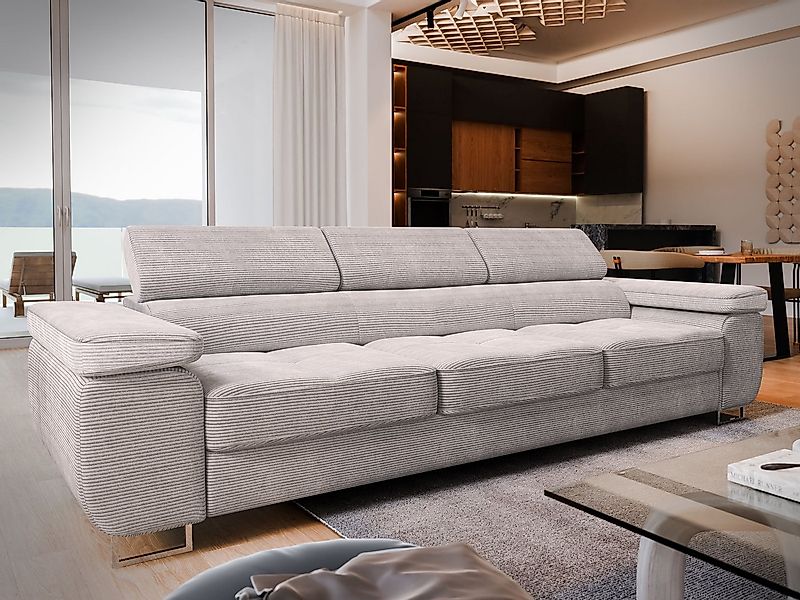 Masseno Sofa MOSINE mit Schlaffunktion, Schlafsofa, Wohnzimmersofa, Couch, günstig online kaufen