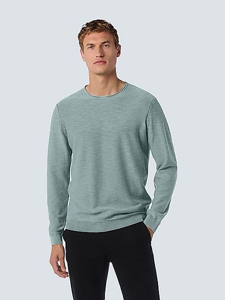 NO EXCESS Strickpullover Pullover Crewneck Garment Dyed + Stone Washed günstig online kaufen