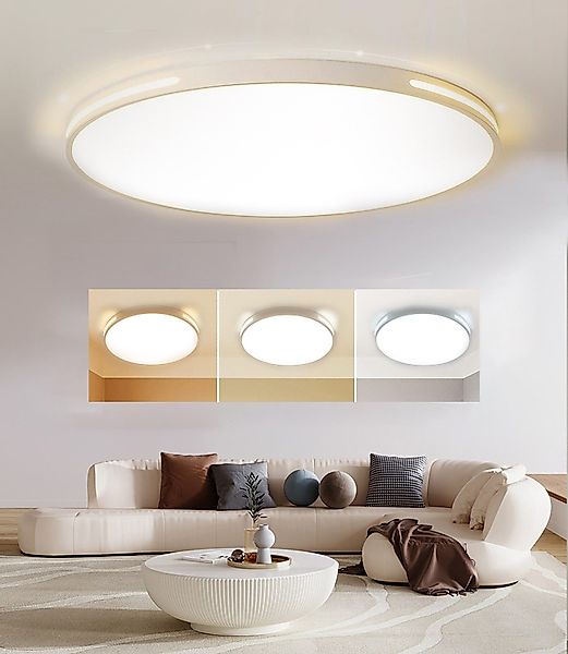 OYLCDI Deckenleuchten LED Deckenlampe Flach Rund günstig online kaufen