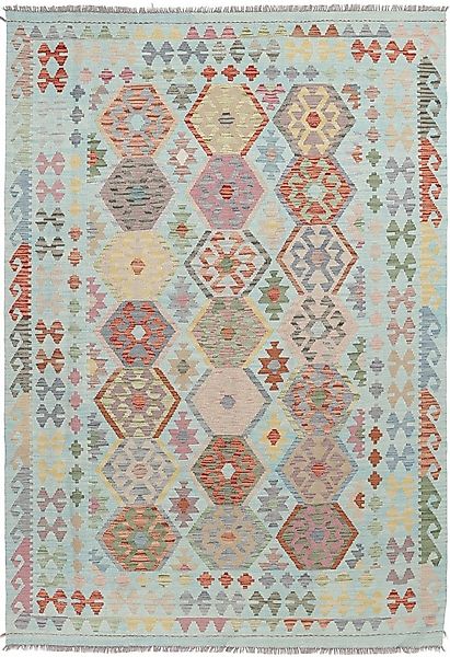 Carpet Avenue Teppich Kelim Afghan Royal 246x172, Rechteck, Höhe: 4 mm günstig online kaufen