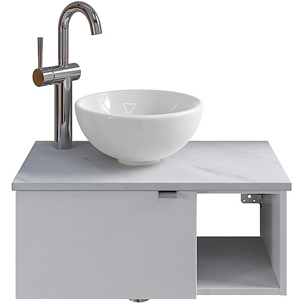 Pelipal Einzelwaschtisch Serie 6915 61 cm Weiß mit Softclose günstig online kaufen