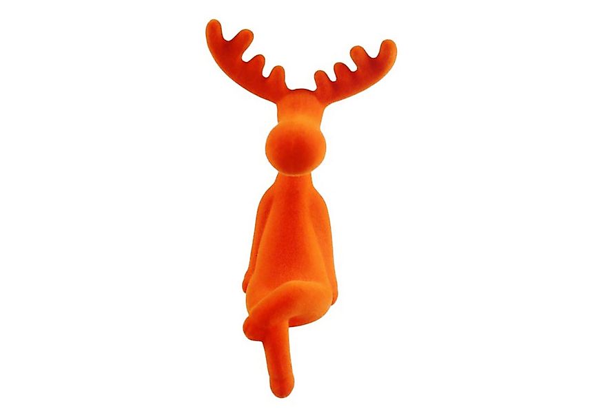 Macosa Home Kantenhocker Rentier 20,5 cm Grau, Orange, Fuchsia od. Pink (De günstig online kaufen