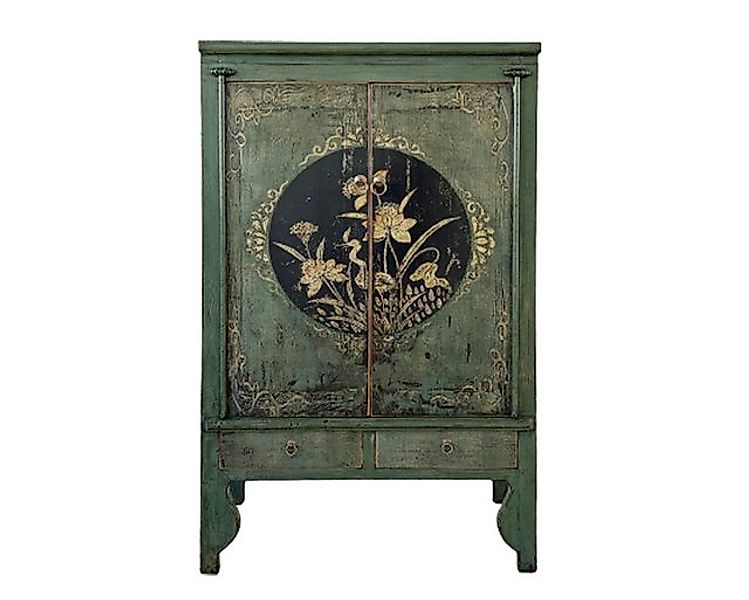OPIUM OUTLET Drehtürenschrank Hochzeitsschrank chinesisch Möbel Vintage-Sti günstig online kaufen