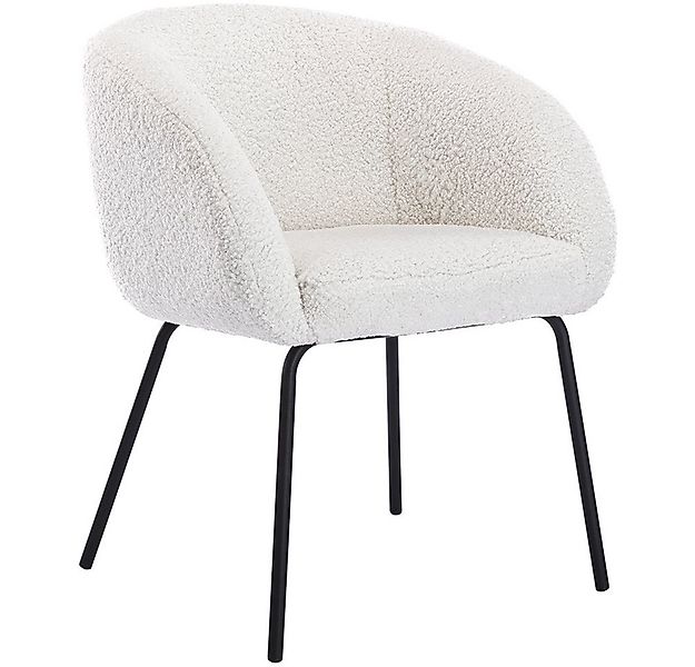 WAHSON OFFICE CHAIRS Loungesessel Sessel Kunstfell Modern Polsterstuhl günstig online kaufen