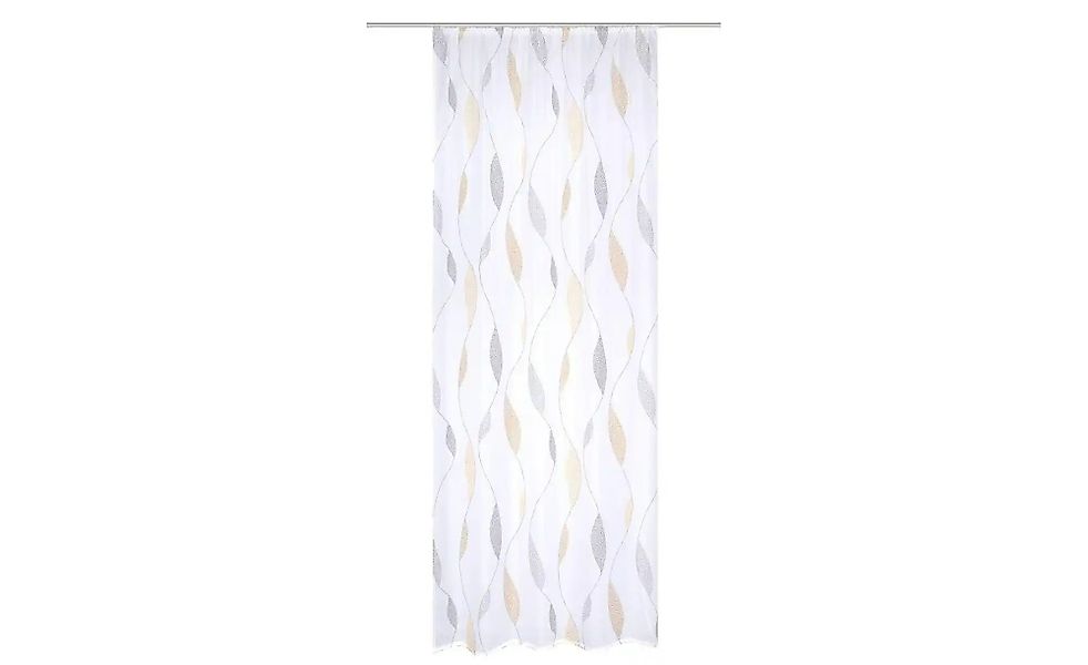 HOME Wohnideen Kräuselbandschal   ¦ gelb ¦ Maße (cm): B: 140 Gardinen & Rol günstig online kaufen