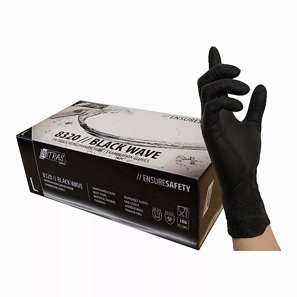 Nitras Medical Nitril-Handschuhe NITRAS 8320 Black günstig online kaufen