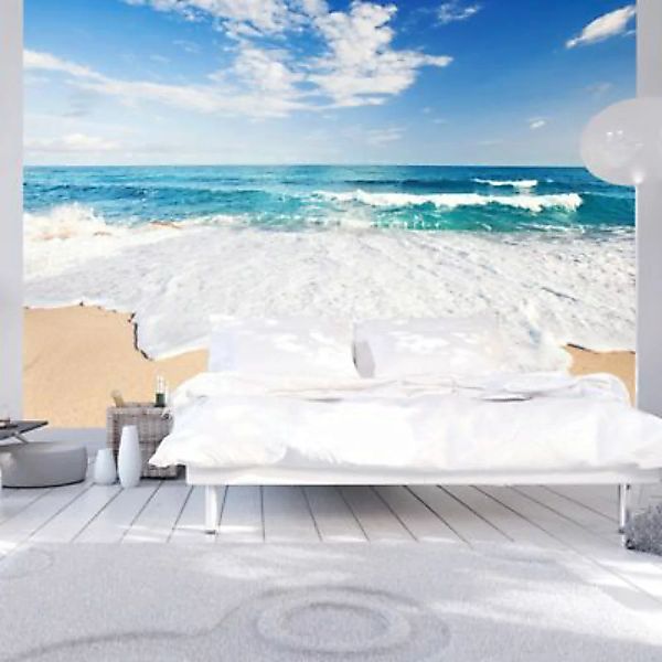 artgeist Fototapete Sea Waves mehrfarbig Gr. 200 x 140 günstig online kaufen