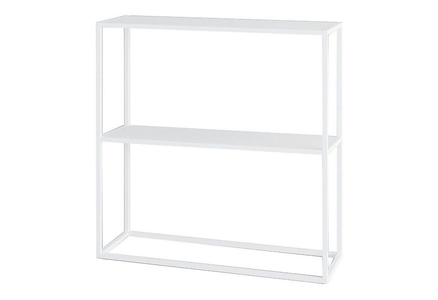 en.casa Konsolentisch, Strömstad Konsolentisch 80x79,5x26cm Weiß, matt günstig online kaufen