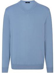 V-Pullover Peter Hahn blau günstig online kaufen