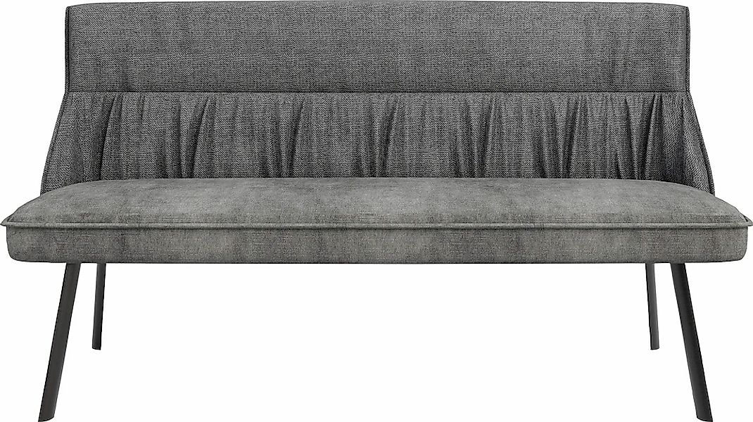 byLIVING "California" 1 Stk. tlg. 180 cm Bank, Webstoff und Vintage Samt mi günstig online kaufen