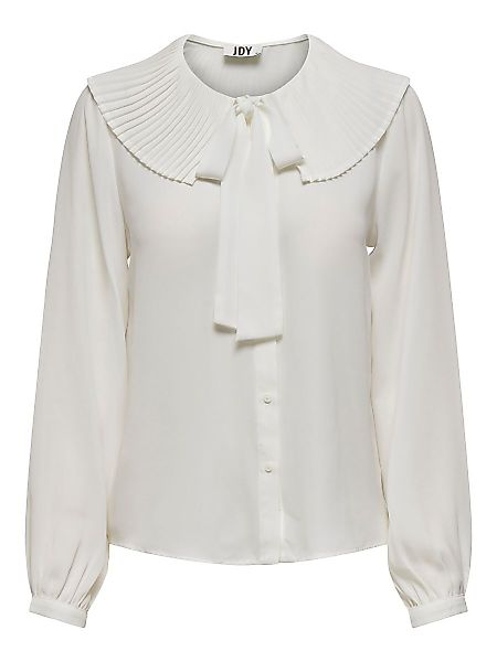 ONLY Plisseekragen- Hemd Damen White günstig online kaufen