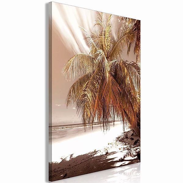 Wandbild - Palm Shadow (1 Part) Vertical günstig online kaufen