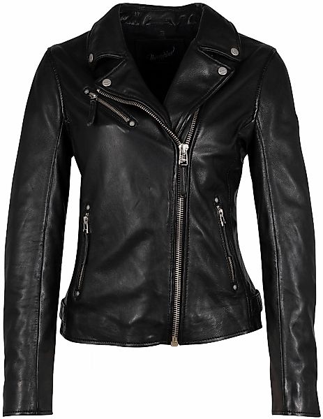 Mauritius Lederjacke "PGG W14 LEGV" im Biker-Style, asymetrischem Reißversc günstig online kaufen