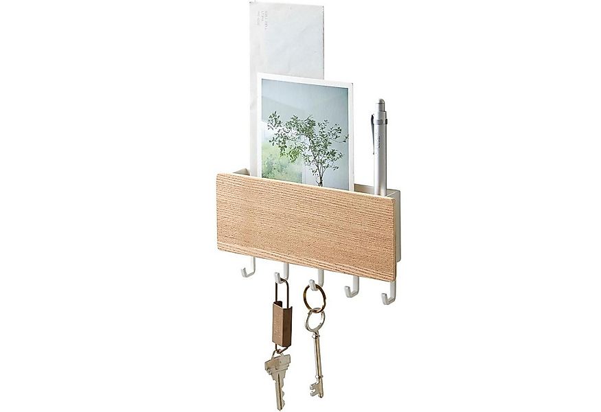 Coonoor Schlüsselbrett Schlüsselhalter mit 5 Haken, Kleine Schlüsselablage günstig online kaufen