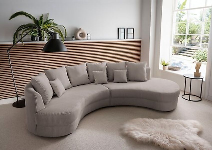 INOSIGN Ecksofa »Limoncello organische Formensprache, L-Form«, ergonomische günstig online kaufen