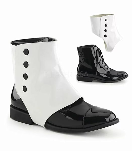 Stiefeletten DAPPER-06 - Schwarz/Weiß (Schuhgröße: S) günstig online kaufen