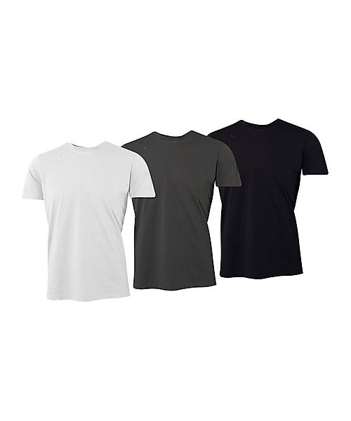 Erima T-Shirt Erima X Eleven T-Shirt 3er Pack Kurzarm-Shirts Baumwolle günstig online kaufen