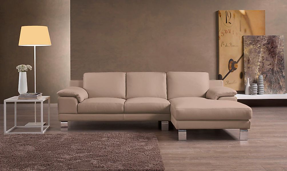 Egoitaliano Ecksofa "Shakira, Design und super Sitzkomfort auf hohem Niveau günstig online kaufen