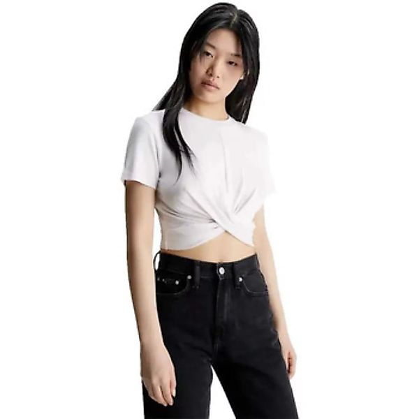 Calvin Klein Jeans  T-Shirt Court Torsade günstig online kaufen