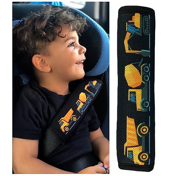 HECKBO Schlafkissen 1x oder 2x HECKBO Kinder Auto Gurtpolster Gurtschutz mi günstig online kaufen