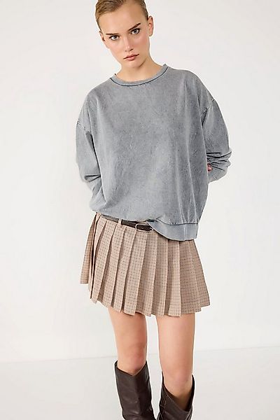 No Matter What Kapuzenpullover Basic-Sweatshirt mit Rundhalsausschnitt günstig online kaufen