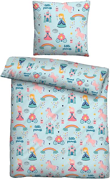 Biberna Bettwäsche "kleine Prinzessin" 2 Stk. tlg. wohlig warm + weich, pfl günstig online kaufen