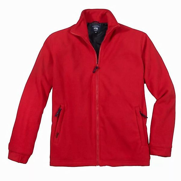 Brigg Fleecejacke Brigg Fleecejacke Übergröße rot günstig online kaufen