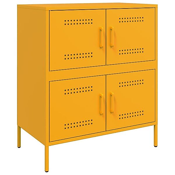 vidaXL Sideboard Sideboard Senfgelb 68x39x79 cm günstig online kaufen