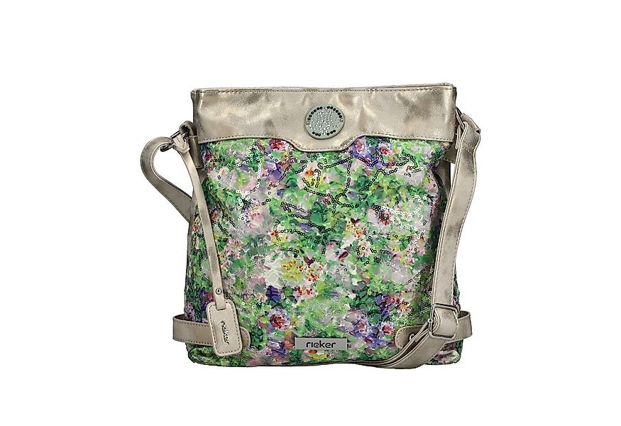 Rieker Umhängetasche, Damen Schultertasche, Handtasche in Metallic-Optik günstig online kaufen