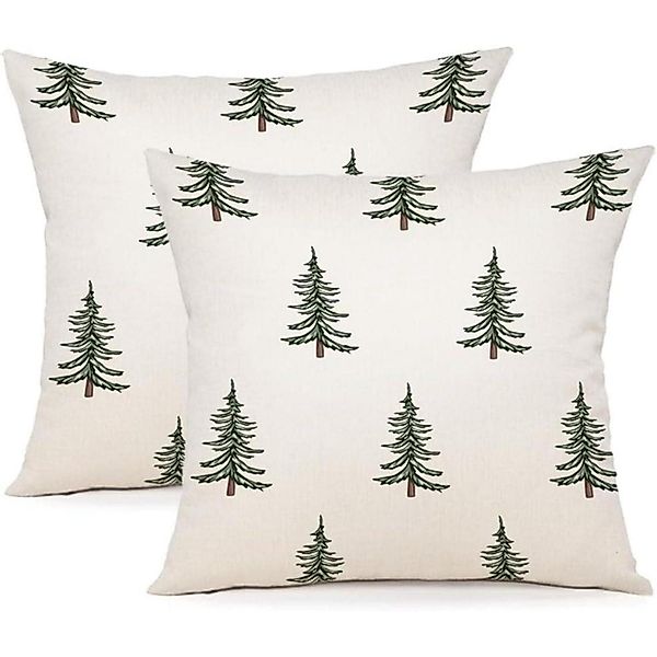 LuxusKollektion Dekohänger Kissenbezug Weihnachten 2er Set günstig online kaufen