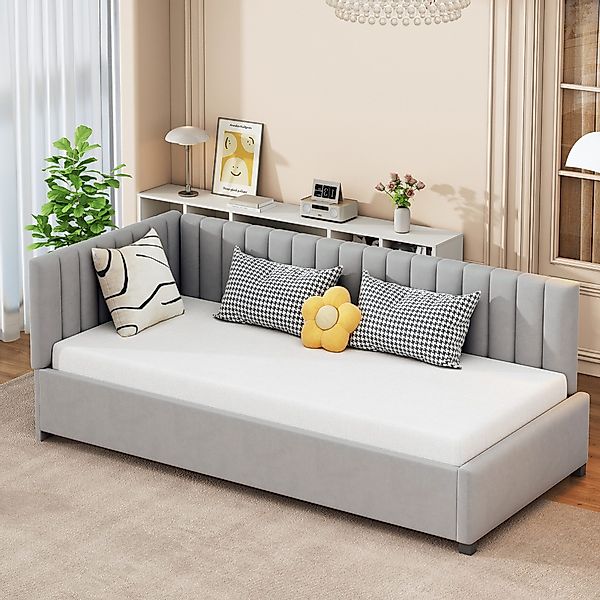 STILVORA Daybett 90×200 Schlafsofa Polsterbett mit günstig online kaufen