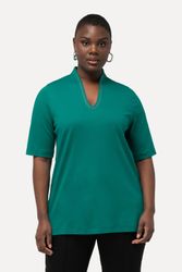 Ulla Popken T-Shirt Pima Cotton Shirt günstig online kaufen
