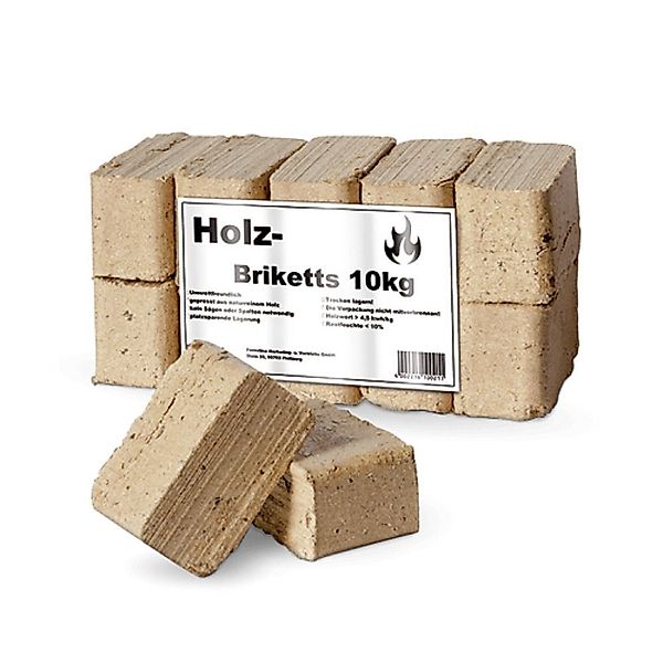 Ziegler Erdenwerk Holzbriketts Thermospan Holzbrikett 10kg günstig online kaufen