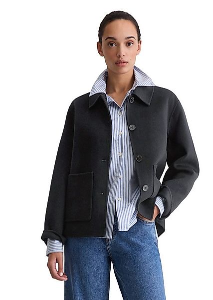 Marc O'Polo Hemdjacke regular fit aus edlem Woll-Doubleface günstig online kaufen