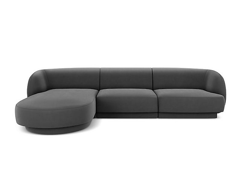 Micadoni Ecksofa Miley, 4-Sitzer günstig online kaufen