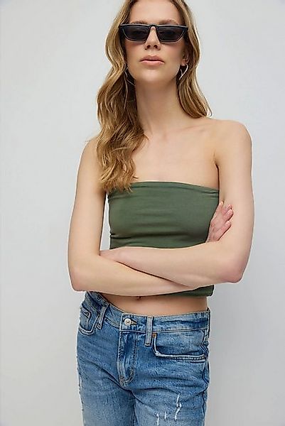 No Matter What Crop-Top Säurewäsche Crop Top günstig online kaufen