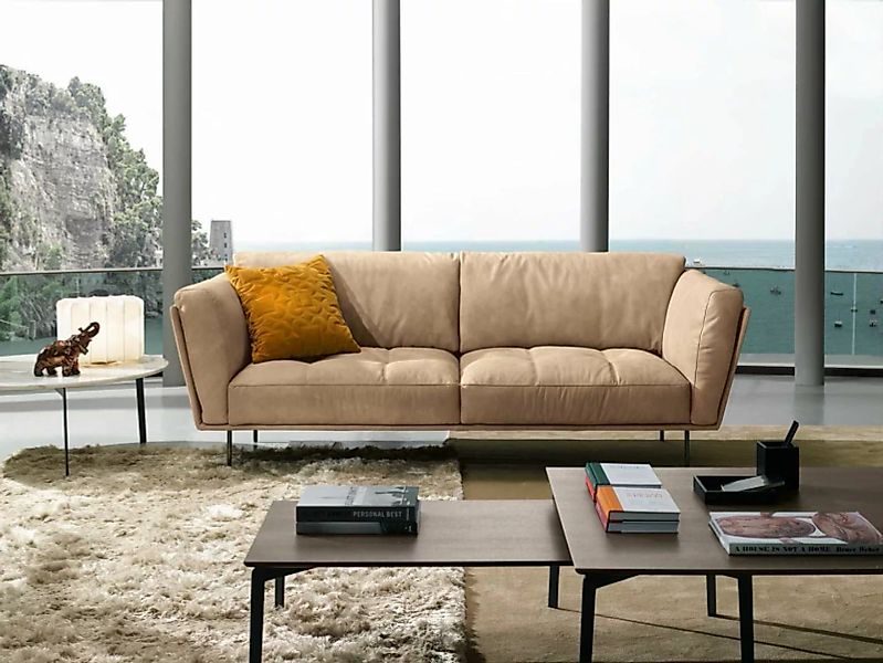 JVmoebel Sofa Luxus Sofa 3 Sitzer Couches Sofas Gepolstert Couch Stoff Mode günstig online kaufen