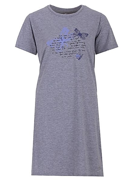 zeitlos Nachthemd Nachthemd Kurzarm - Schmetterling günstig online kaufen